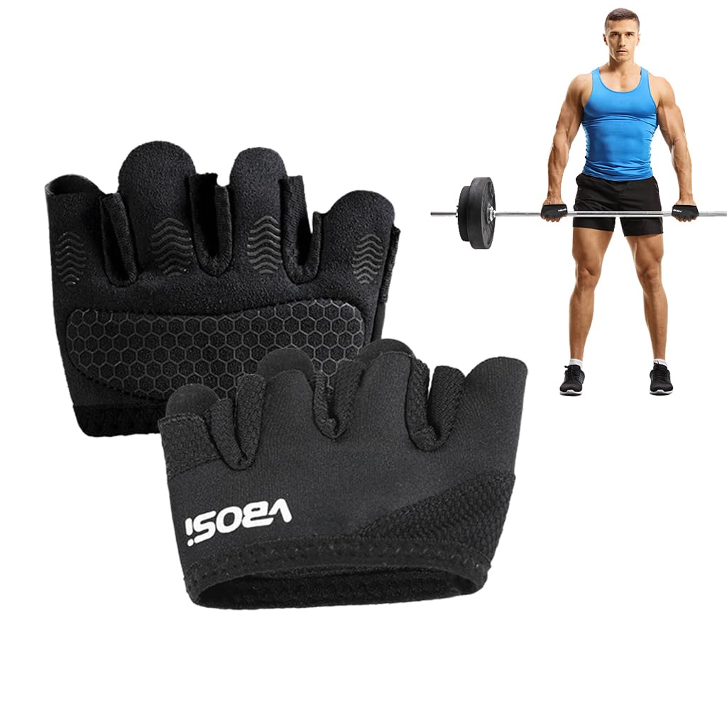 Proberos Finger Joints Guard For Men Women, 1 Pair 4Finger Joint Support Sleeves, Padded Joints Wraps, AntiSlip Breathable Fou
