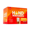 IRIS USA Hand Warmers, Regular - 60 Individual Warmers, Up to 10 Hours Long-Lasting for Warm Hot Hands Body, TSA-Approved, Pocke