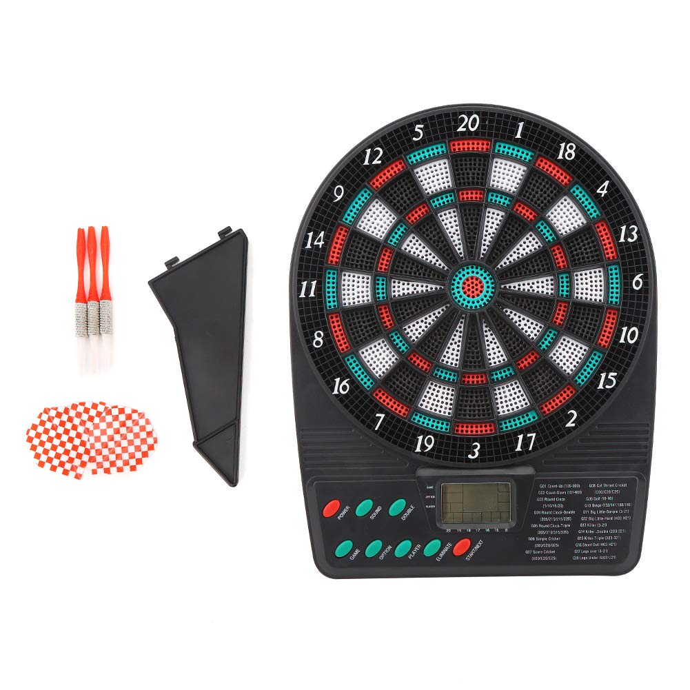 Huakii ?????????????????? ???????? 545G Mini Scoring Dartboard, Mini Dartboard, Lcd Display Screen Bar For Leisure Entertainment