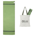 Atvi.Fit Pure Cotton AntiSkid, Machine Wash Foldable Travel Friendly Extra Cushioning Yoga Mat With Cotton Carry Bag 73Inches X