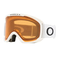 Oakley O-Frame 2.0 Pro M OO7125 Matte White w/Persimmon Ski Goggles for Men for Women + Bundle Accessory Leash Kit, Microfiber P