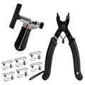 A Akraf Bicycle Chain Repair Tool Kit With Bike Link Plier, Chain Breaker Splitter Tool, 6 Pairs Bicycle Missing Links, Bicycle 