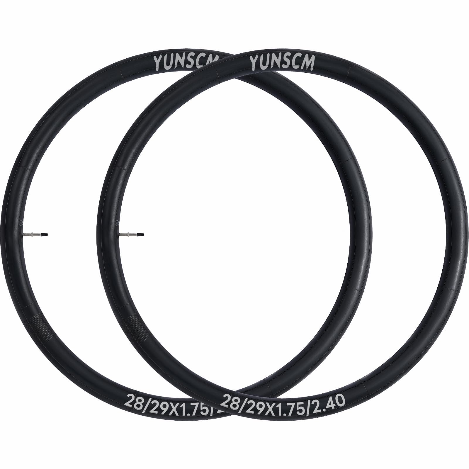 2 Pack 29'' Bike Tubes 29X2.125/2.2/2.3/2.35/2.40 Fv48 Presta Valve 29'' Tubes Compatible With 29 X 2.125 29 X 2.20 29 X 2.25 29