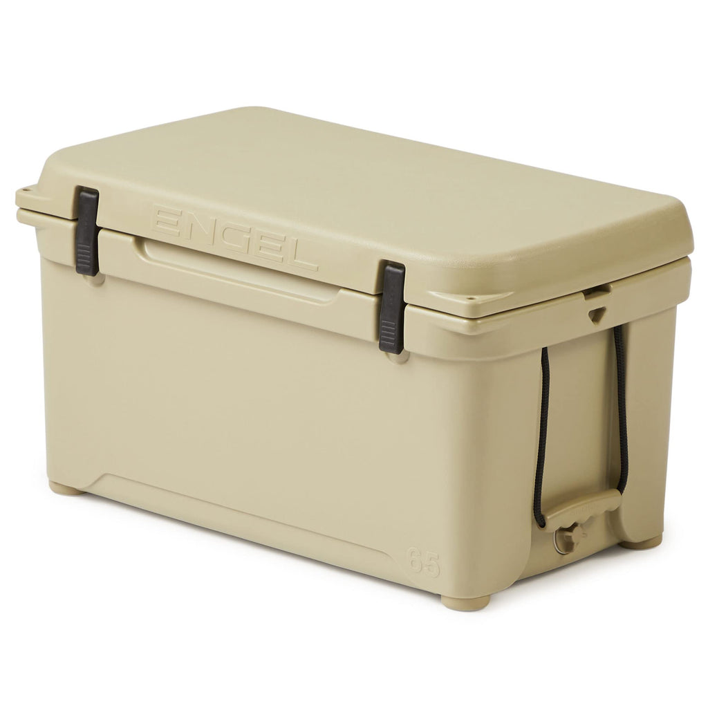 Engel High Performance 58 Quart Portable Lightweight Durable Insulated Airtight Ice Cooler Chest With Carry Handles For Outdoor
