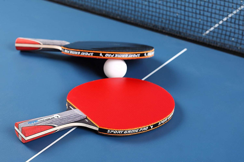 Ping Pong Paddle Set With Killer Spin + Case For Free - Professional Table Tennis Racket For Beginner And Advanced Players - Imp