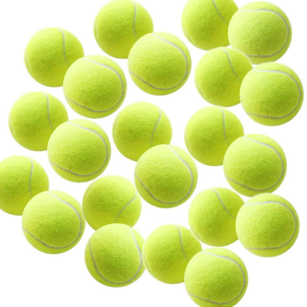 Swity Home Tennis Balls, 12 Pack Tennis Training Balls For Adults Kids Lessons, Practice Or Playing With Pet (Regular Color)