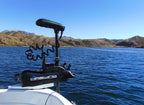 Parkho Haswing Electric Trolling Motor - 12V 55Lb 54 Inch Shaft Cayman B Bow Mount Boat Fishing Saltwater Freshwater With Remote