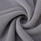 Fleece Sleeping Bag Liner Sleeping Blanket Sheet Lightweight Travel Outdoor Indoor Camping Warm Summer Gray(Gray)