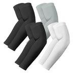 Yeslife 4 Pairs Uv Sun Protection Arm Sleeves For Men & Women, Upf 50 Sports Sleeve, Sleeves To Cover Arms