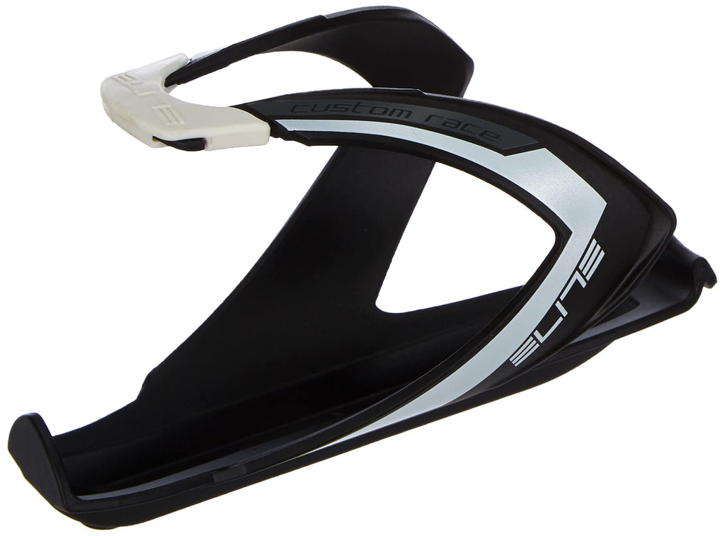 Elite 0061676 Custom Race Water Bottle Cage, Blackwhite