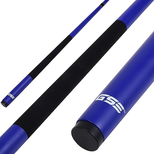 Gse 58'' 2-Piece Fiberglass Graphite Composite Billiard Pool Cue Stick For Men/Women, Billiard Cue Stick For House Or Commercial