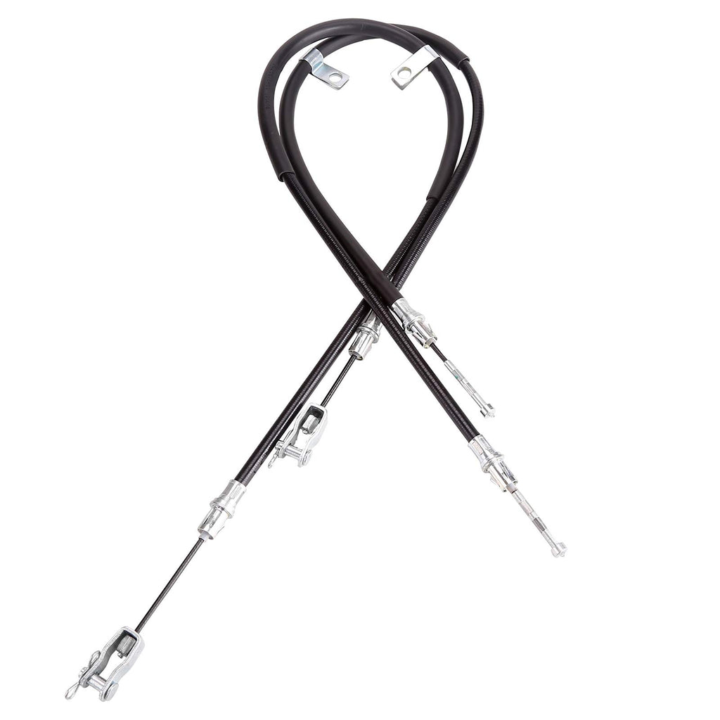 10L0L Golf Cart Brake Cable Set (2Pcs) Fits For Club Car Precedent Replaces Passenger Side & Driver Side For Club Car G&E 2008-U