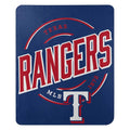 The Northwest Company Texas Rangers Blanket 50x60 Fleece Campaign Design