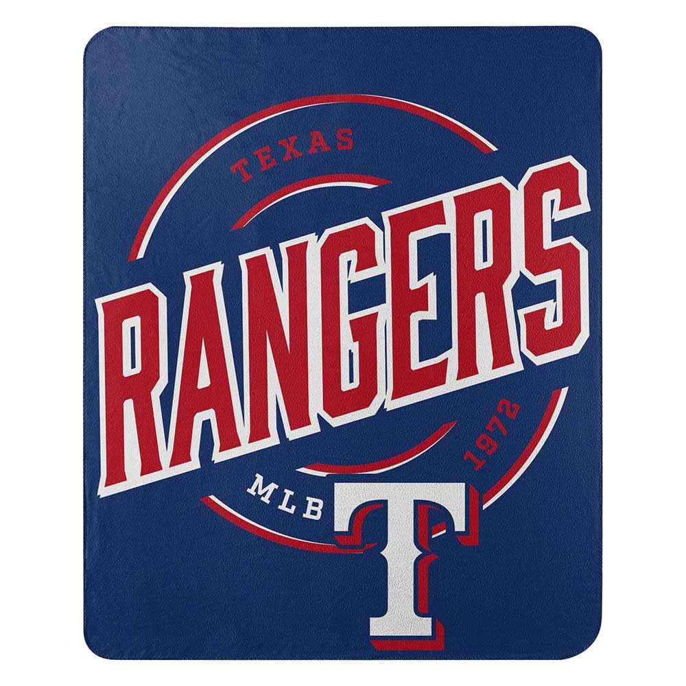 The Northwest Company Texas Rangers Blanket 50x60 Fleece Campaign Design