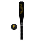 Franklin Sports Pittsburgh Pirates Foam Bat & Ball Set - 21'' Soft Jumbo Team Baseball Bat And Ball Team Logo - Mlb Official Lic