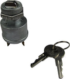 Ezgo Ignition Key Switch (81+) Gas/Electric Golf Cart (With Lights) 4-Prong