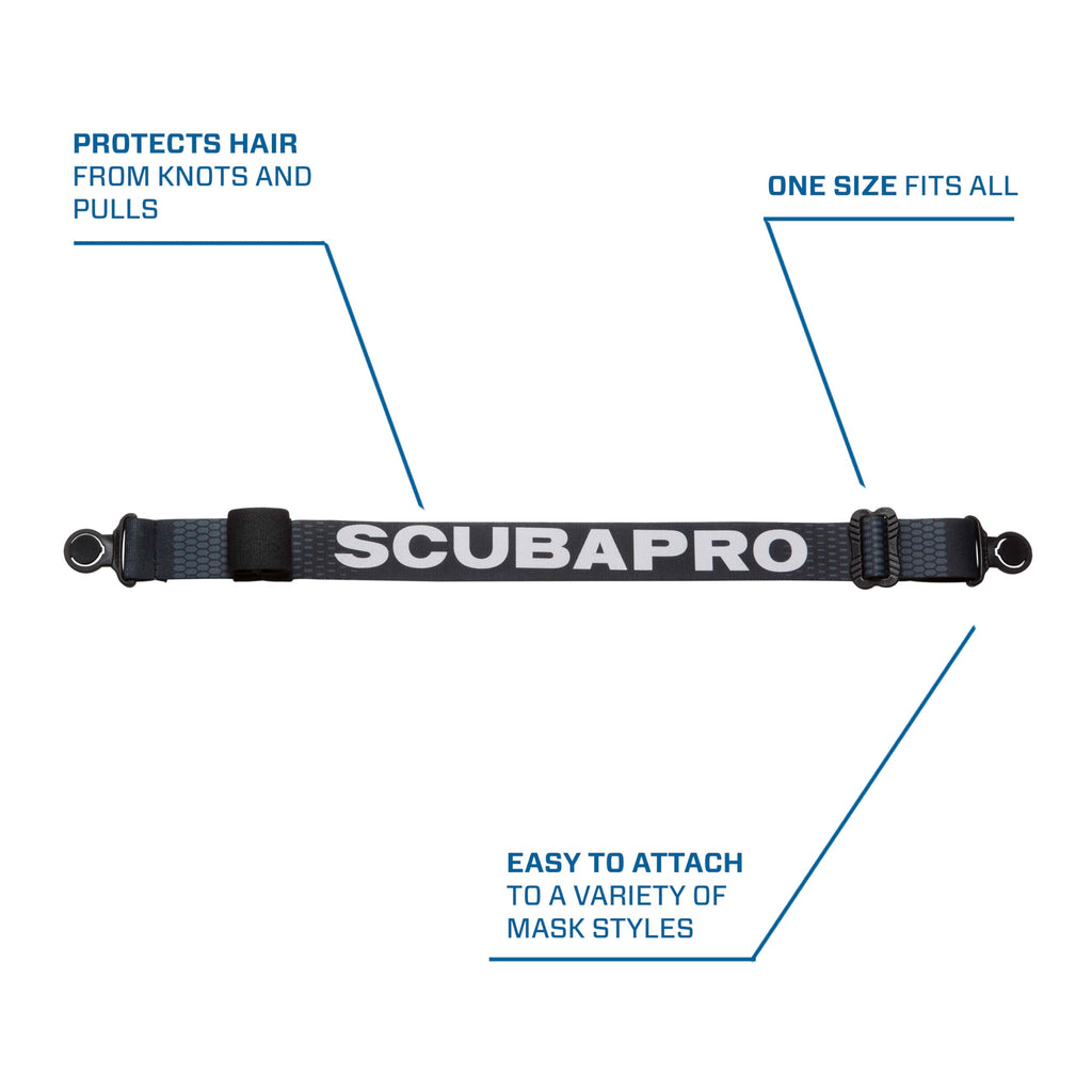 Scubapro Comfort Mask Strap - Black