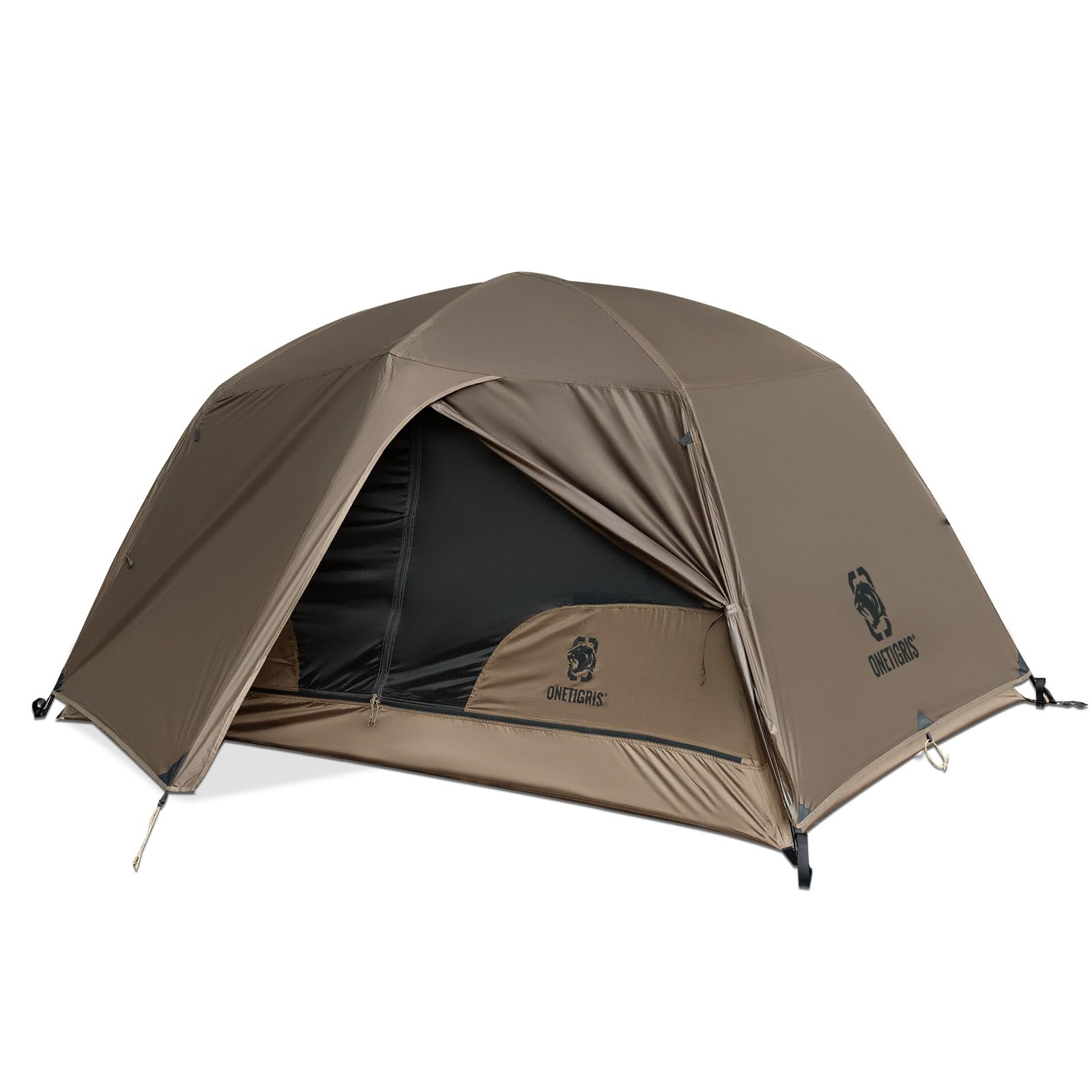 Onetigris Cosmitto 2 Person Backpacking Tent Shelter- Free Standing Lightweight Waterproof 3 Season Camping Tent For Outdoor Hik