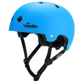 TurboSke Skateboard Helmet, BMX Helmet, Multi-Sport Helmet, Bike Helmet for Kids, Youth, Men, Women (Blue, S/M (20.5-22.8))