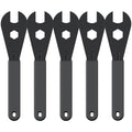 Pawfly 5 Pcs Bike Cone Wrench Set Tool, (13, 14, 15, 16, 17 mm) Slim Open End Spanner Tool Kit for Bicycle Wheel Hub Repair, Axl