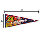 Rico Industries Nascar Racing 2025 Daytona 500 Champion 12'' X 30'' Felt Wall D  Cor Pennant - Great For Home/Bed Room/Man Cave