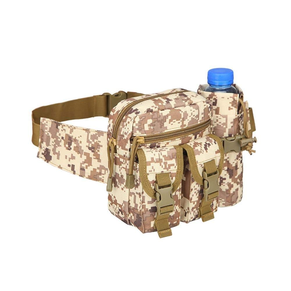 Dxyz Tactical Waist Pack Fanny Pack With Bottle Holder (Cp)