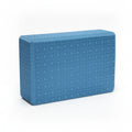 MERISHOPP EVA Soft Exercise Block Dotted Surface FirmDensity Soft Exercise Block Rounded Edges for Stretching Blue 23x15x6