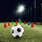 Mirepty 7 Inch Plastic Traffic Cones Sport Training Agility Marker Cone For Soccer, Skating, Football, Basketball, Indoor And Ou