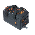 Basil Miles Tarpaulin trunkbag MIK, 7L, Black Orange