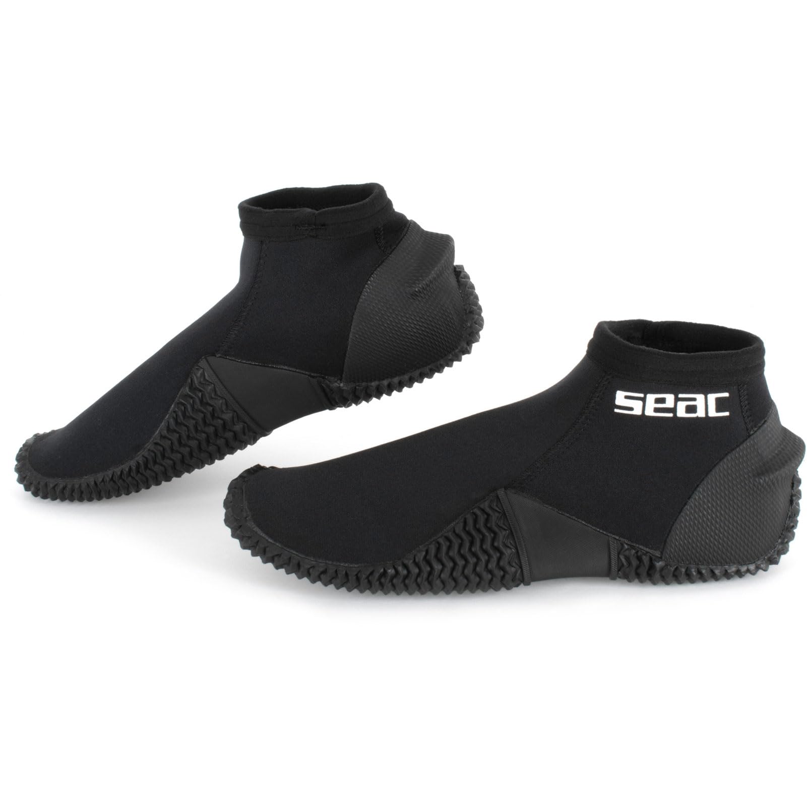 SEAC Tropic, 2 mm Neoprene Diving Boots with Rigid Sole and Heel Protection