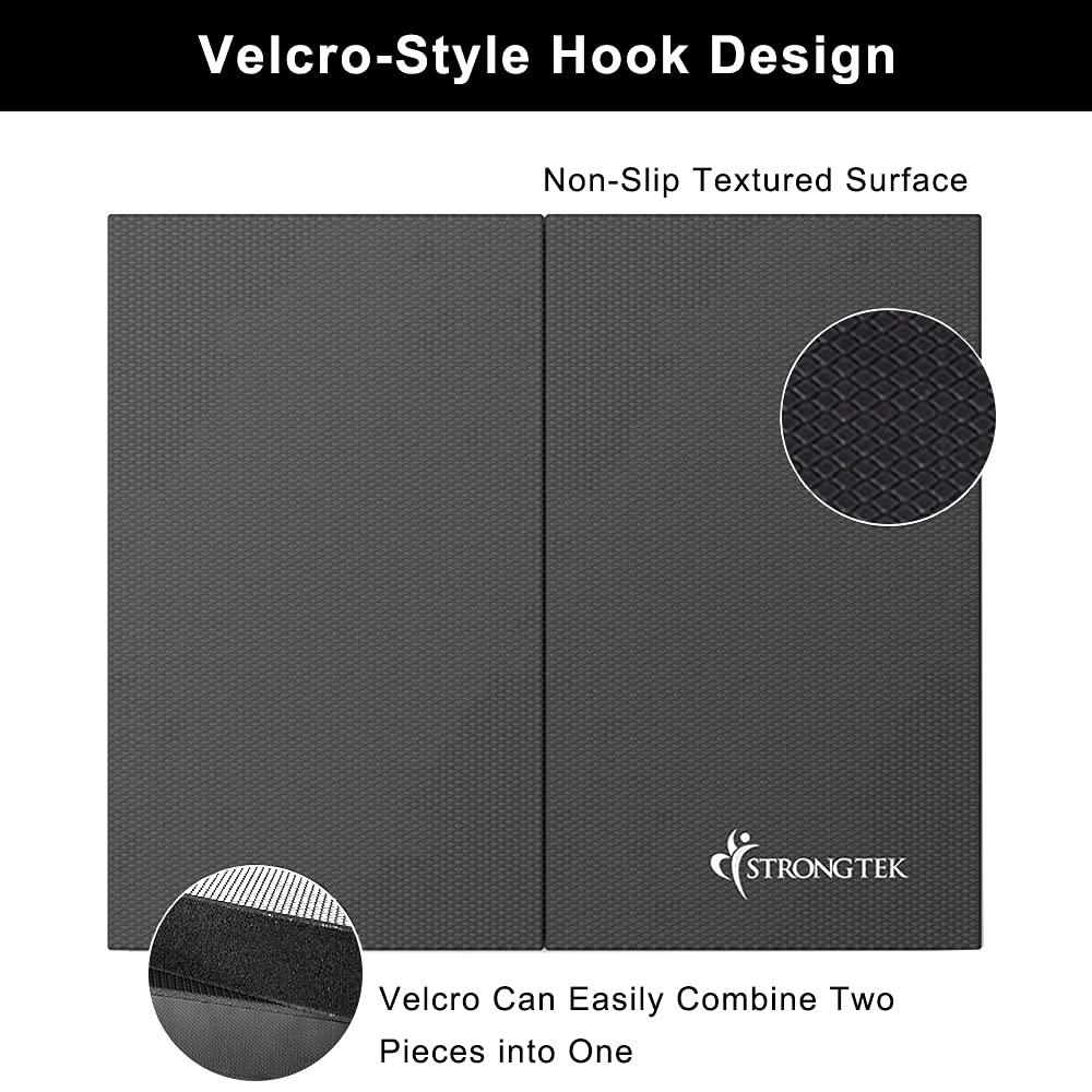 Extra Large Balance Pad, Balancing Foam Pads, 2 In 1 Yoga Foam Cushion Exercise Mat, Knee Pad For Fitness And Stability, Stretch