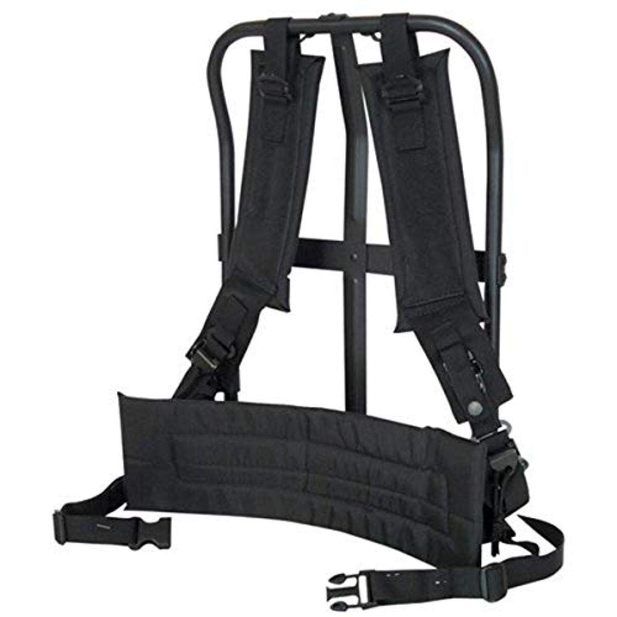 Fox Outdoor Products Lc-1 A.L.I.C.E. Field Pack Frame, Black Frame/Black Pad, 20'' X 19'' X 11''