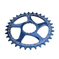 Race Face Rnwdm28Blu Narrow Wide Cinch Direct Mount Chainring Blue, 28T