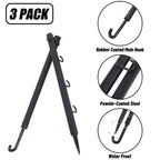 Highwild Tree Stand Folding Bow Hanger Gear Hanger Multi Hanger - Pack Of 3