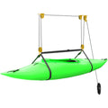 KOSEOO Kayak Hoist for Garage Ceiling Storage, Kayak Lift Pulley System with 85 lbs Capacity for Lightweight Kayak, Ladder, Bike