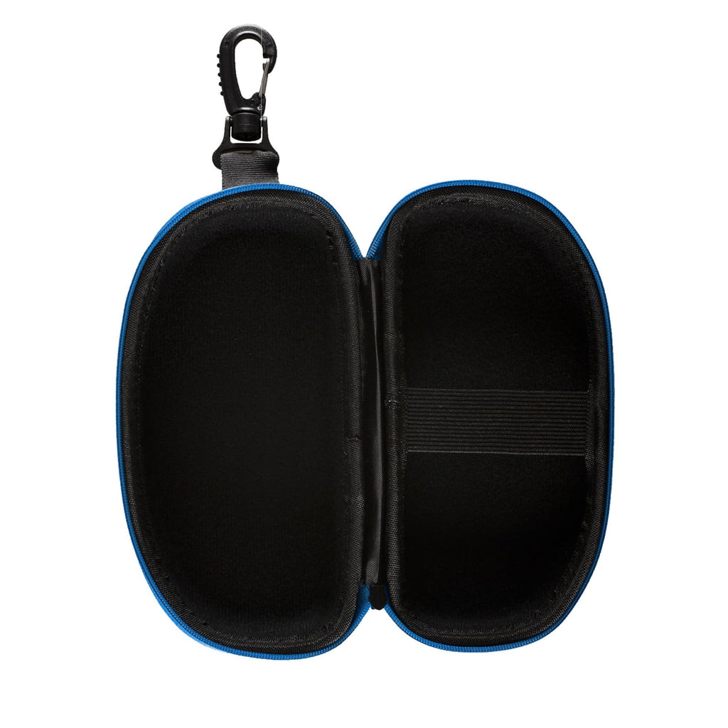 Arena Unisex Swim Goggle Case For Swimming Goggles, Hardcover Protective Carrying Case With Clip, Blackwhiteroyal