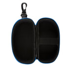 Arena Unisex Swim Goggle Case For Swimming Goggles, Hardcover Protective Carrying Case With Clip, Blackwhiteroyal