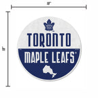 Rico Industries Nhl Toronto Maple Leafs Classic Shape Cut Pennant - Home And Living Room D  Cor - Soft Felt Ez To Hang