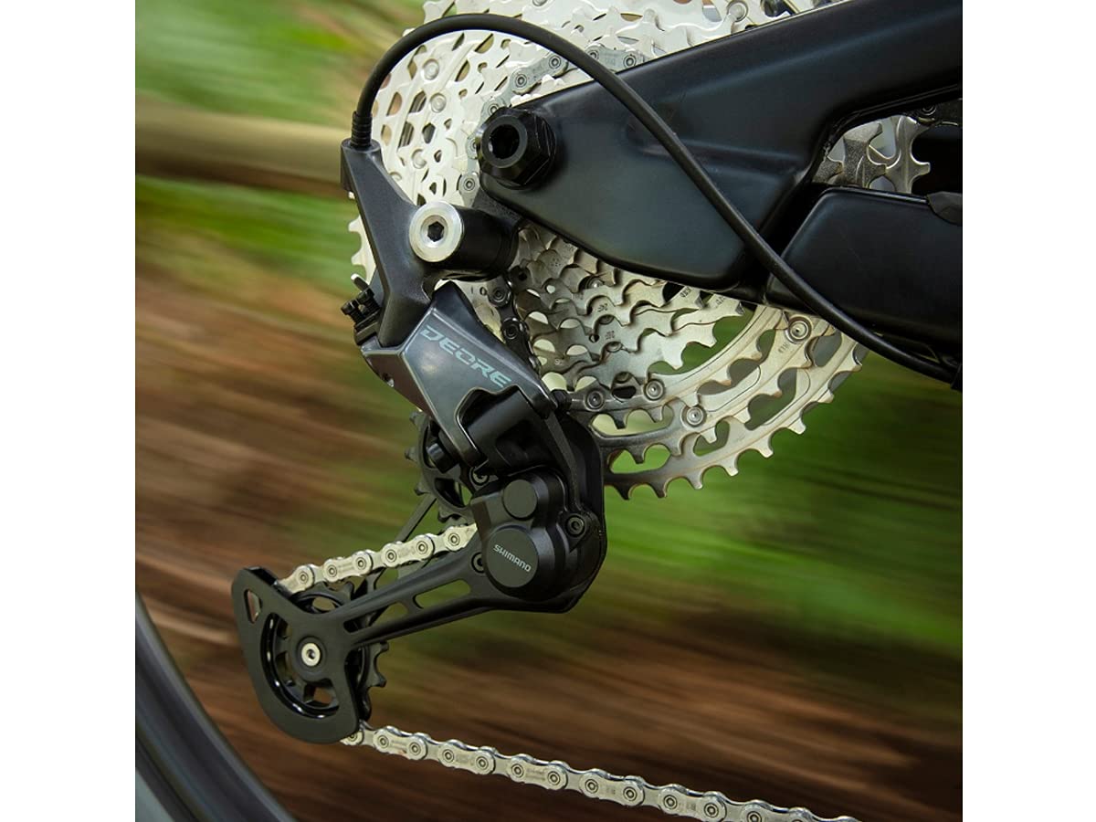 Shimano Deore Deore M6100 Rear Derailleur, 12-Speed, Shadow+, Sgs Long Cage, Black