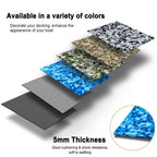 Eva Foam Boat Flooring Brushed Camo Boat Decking Self Adhesive Marine Carpet Non Slip Mat Fit For Fishing Boats Kayak Jon Boat P