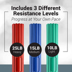 Logest 2 Pack Twist Hand Exerciser Bars - Flexible Bar Arm Strengthener - Tennis Elbow, Golfer'S Elbow, Tendonitis, Wrist, Forea
