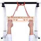 Two Stones Portable Fingerboard As Rock Climbing Training Boards With Edges And Pockets, Portable Climbing Hangboard As Rock Cli