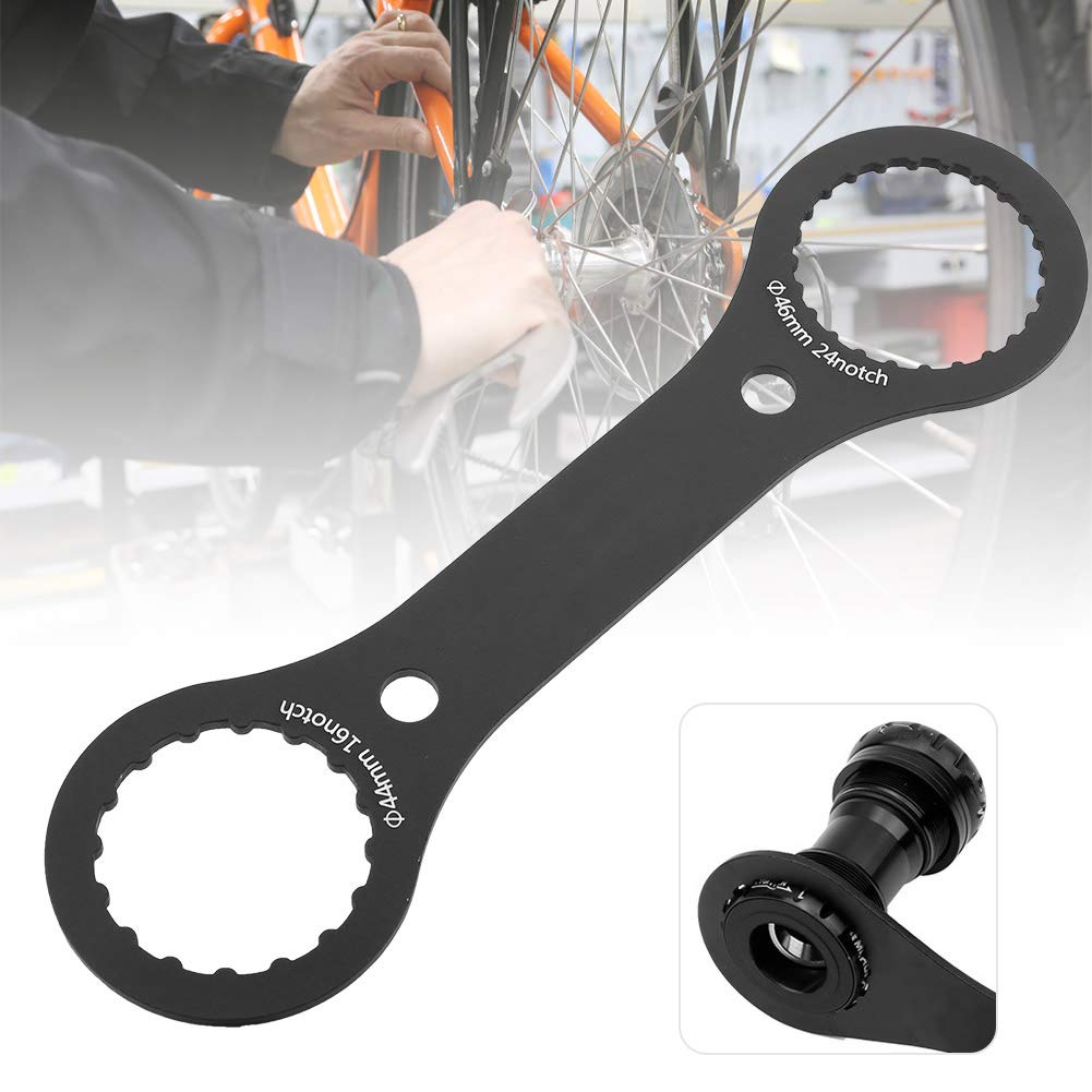Ejoyous Bike Bottom Bracket Wrench, Aluminium Alloy Bicycle Bracket Spanner Hollow Crankset Install Disassemble Tool Cycling Acc