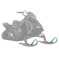 Polaris Snowmobile Ski Toe, Pair - 2889421-737
