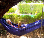 Hammock Bliss Double - Extra Long - Extra Wide - Extra Large - Two Person Double Wide Camping Hammock - Suspension System Includ