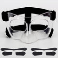 Hiaaro Nose Guard For Broken Nose, Face Shield Masks For Soccer, Basketball, And Other Sports Protect, Adjustable, And Clear For