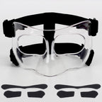 Hiaaro Nose Guard For Broken Nose, Face Shield Masks For Soccer, Basketball, And Other Sports Protect, Adjustable, And Clear For