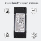 Abakoo 24V 4A Battery Charger For Jazzy,Go-Go Pride Ezip 400 500 650 750 900 Mountain Trailz Izip I25 Izip I300 Izip I350 Izip I