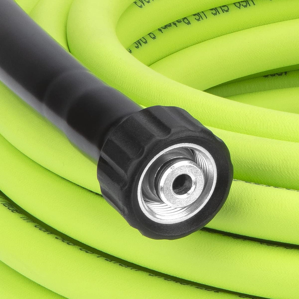 Flexzilla Pressure Washer Hose 516 25 M22 3100Psi, Zillagreen - Hfzpw3525M-E