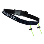Velochampion Adjustable Running Triathlon Sports Number Belt With Gel Holders No Pins Needed.
